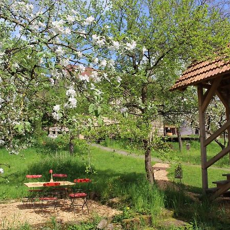 Ferienwohnung Koppelblick Pfarrweisach Exteriér fotografie