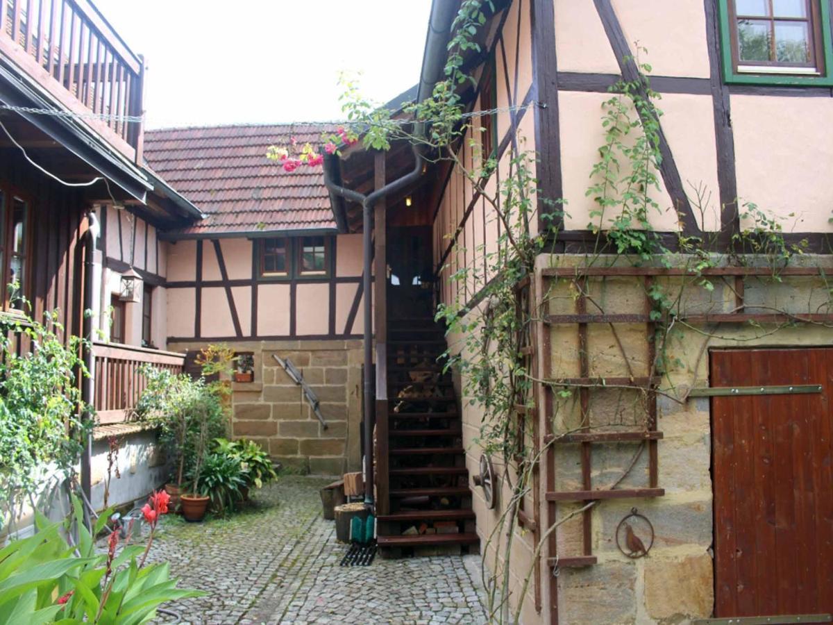 Ferienwohnung Koppelblick Pfarrweisach Exteriér fotografie