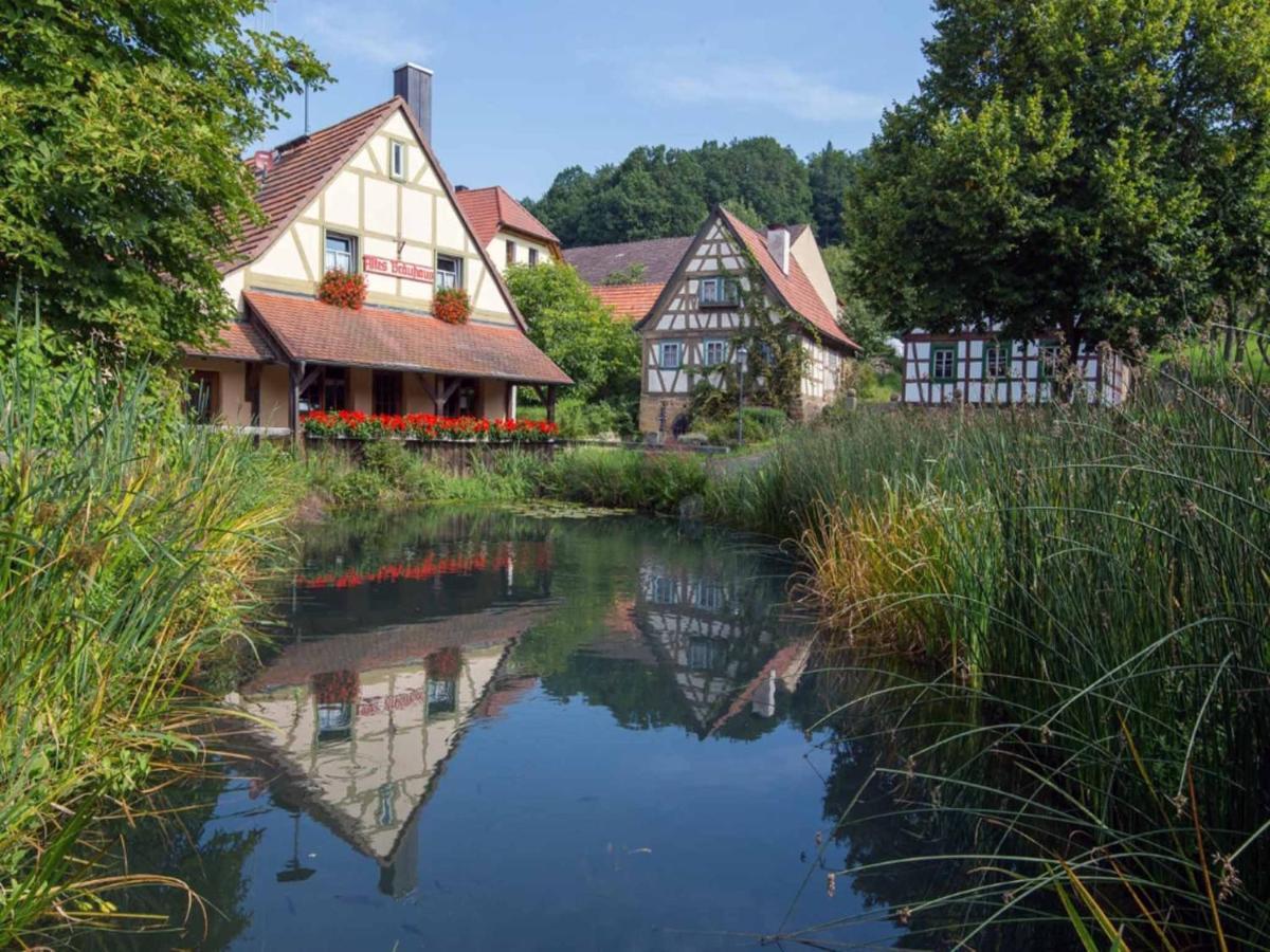 Ferienwohnung Koppelblick Pfarrweisach Exteriér fotografie